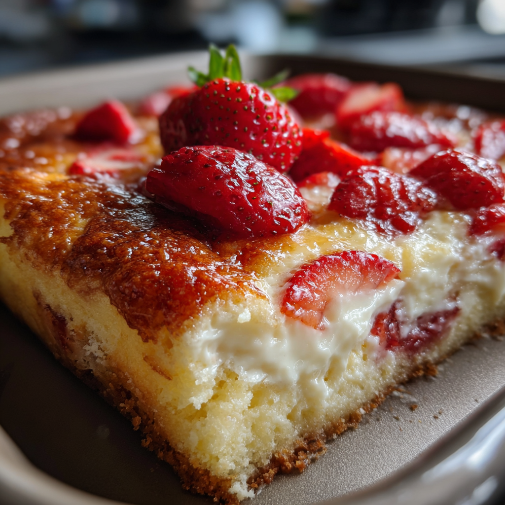 Strawberry Cheesecake Dump Cake: 40 Minutes to Irresistible Delight