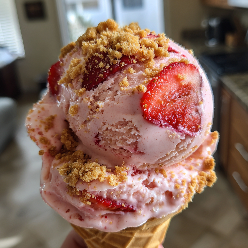 Strawberry cheesecake ice cream: 5 steps to irresistible bliss