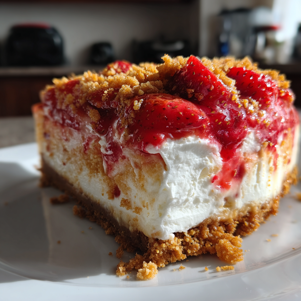 Strawberry Crunch Cheesecake: The Irresistible Dessert You Need