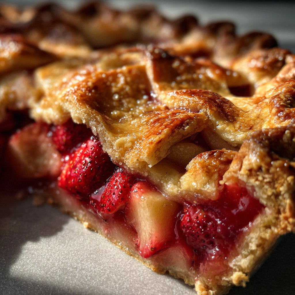 strawberry rhubarb recipes for Irresistible Pie Perfection