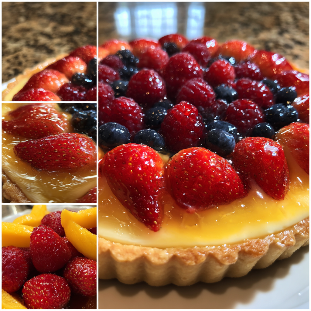 summer fruit desserts: Irresistible Summer Fruit Tart in 30 Minutes