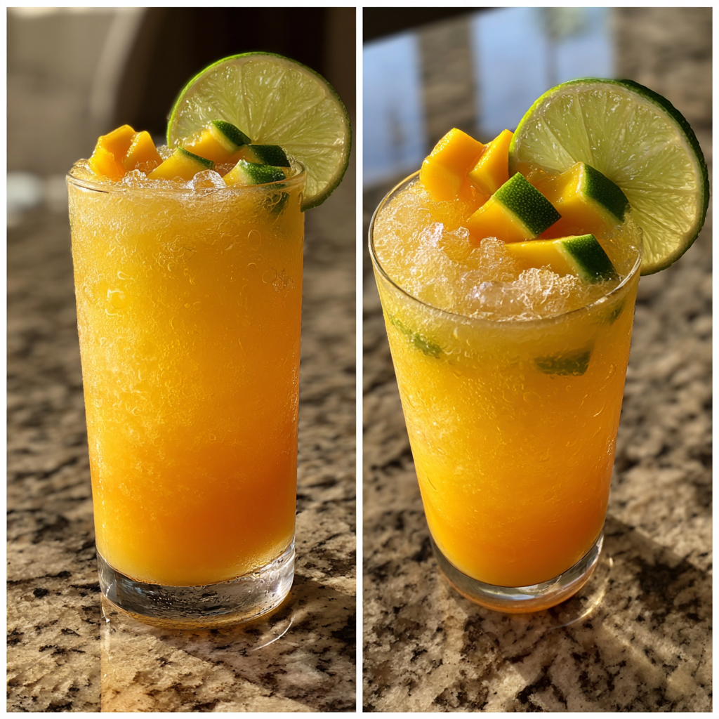 Virgin Mango Margarita: The Perfect Tropical Drink for 10 Minutes