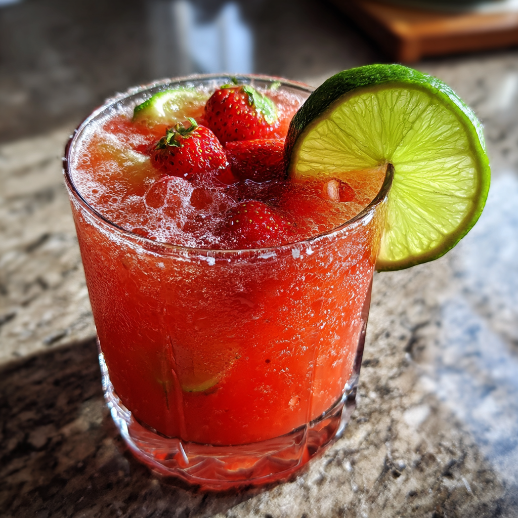 Virgin Strawberry Margarita – 5 Steps to a Perfect Refreshment