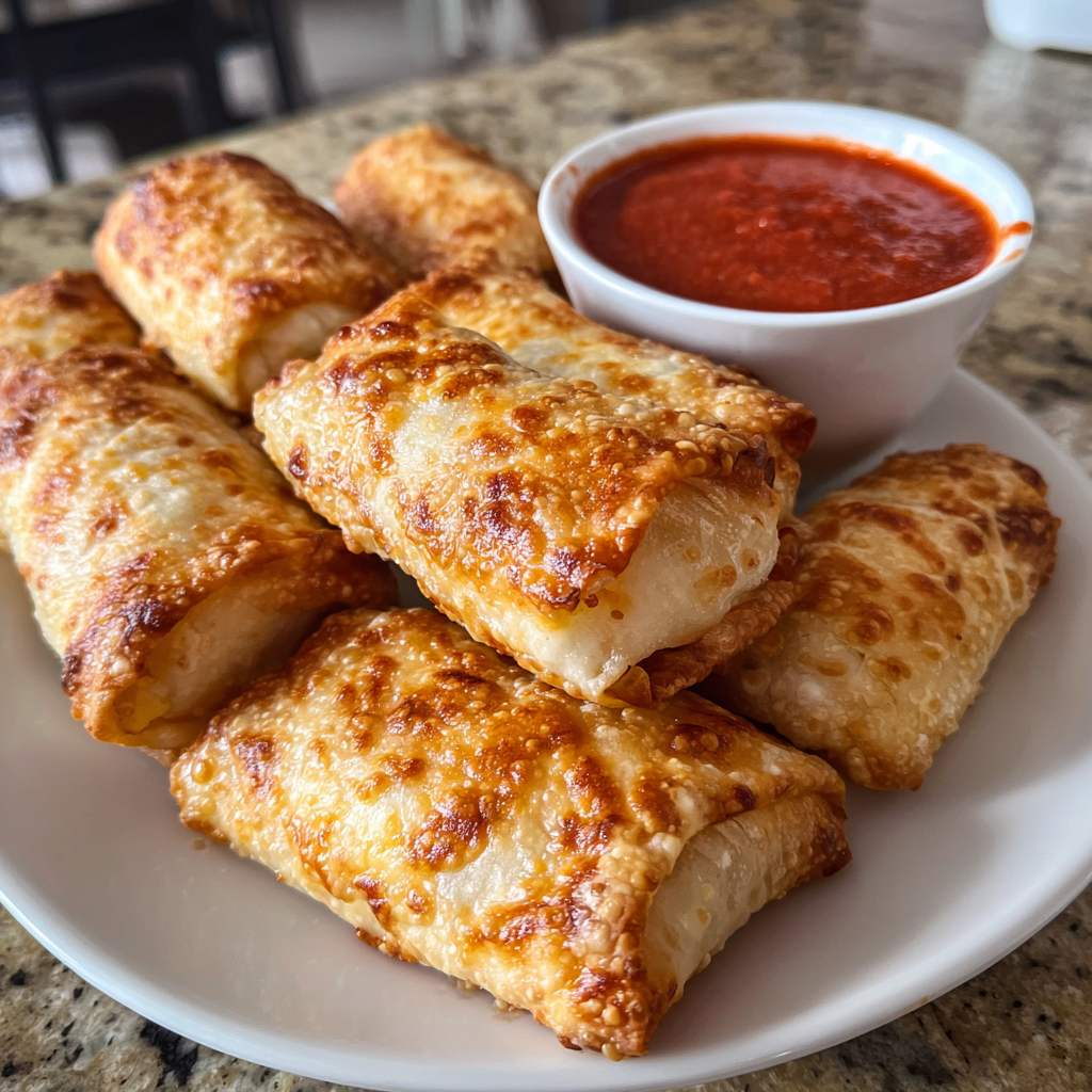 Air Fryer Pizza Rolls: Irresistible Snack Ready in 13 Minutes