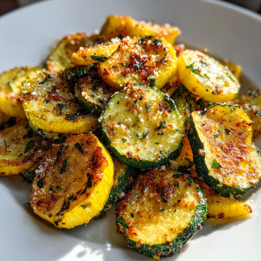 Air fryer zucchini and squash: Perfectly Crispy Side Dish