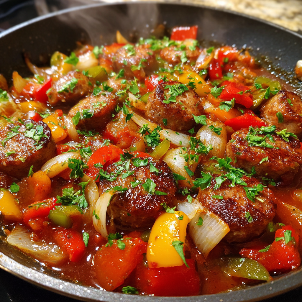 beef sausage recipes for a Perfect Skillet Dinner in 30 Minutes