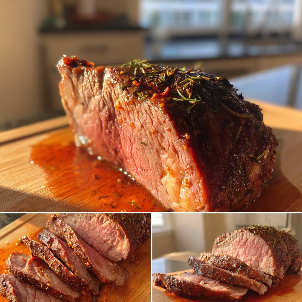 Beef Sirloin Tip Roast: Perfectly Slow-Roasted for Family Dinners