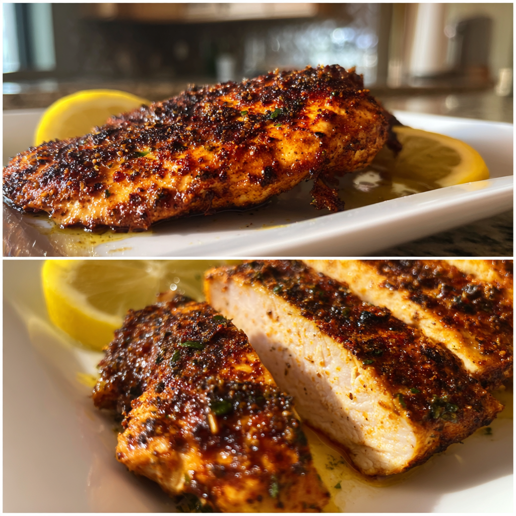 Blackened Chicken: Juicy and Crispy with 1 Perfect Spice Blend