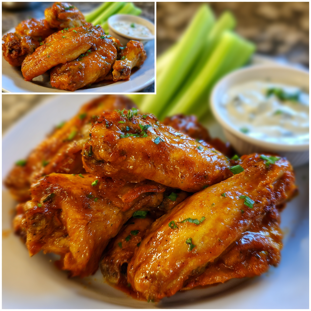 Buffalo Chicken Recipes: Perfect Crispy Wings in 55 Minutes