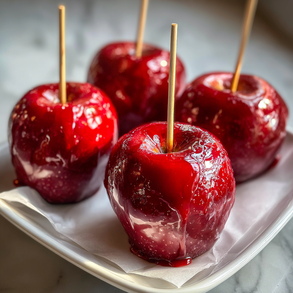 Cool desserts: 5 Irresistible Candy Apples with a Glossy Finish