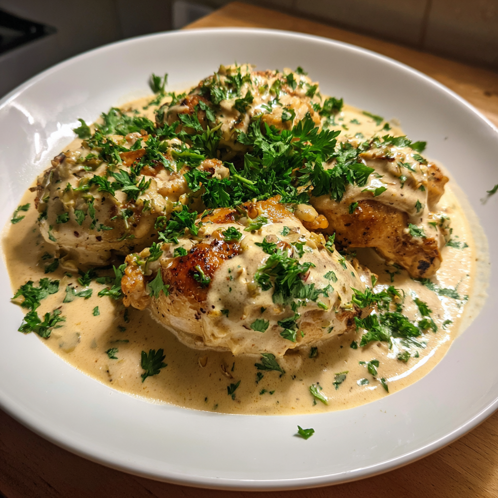 Creamy Garlic Chicken: The Perfect 30-Minute Dinner Recipe