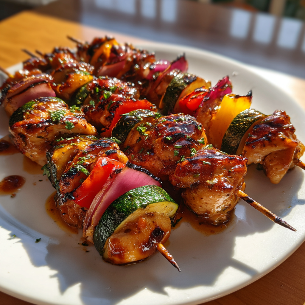 Memorial Day Food Ideas: 3 Irresistible BBQ Chicken Skewers