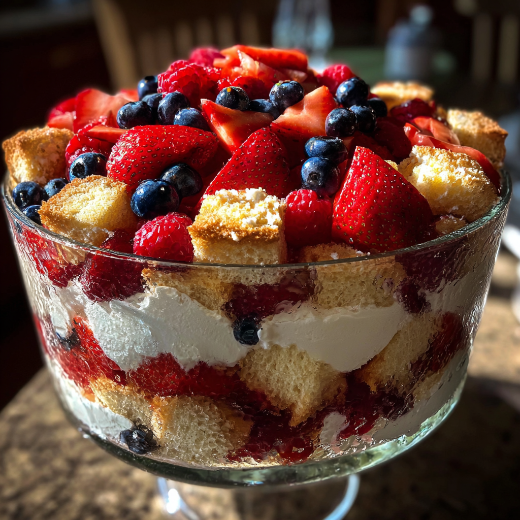 Patriotic desserts: 3 Irresistible Berry Trifle Recipes for Celebration