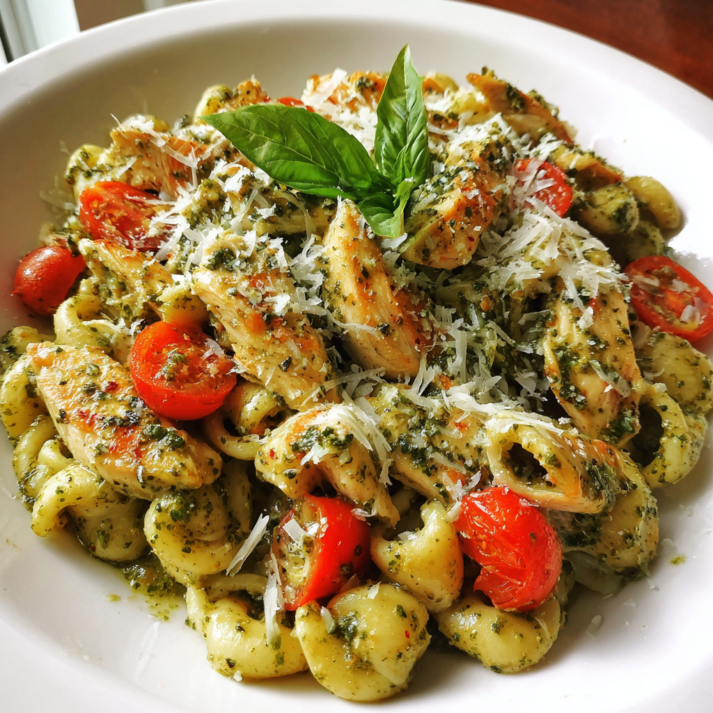 Pesto Chicken Pasta: 15-Minute Irresistible Weeknight Dinner