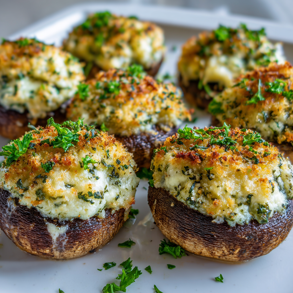 5 Irresistible Stuffed Mushrooms for Air Fryer Appetizers
