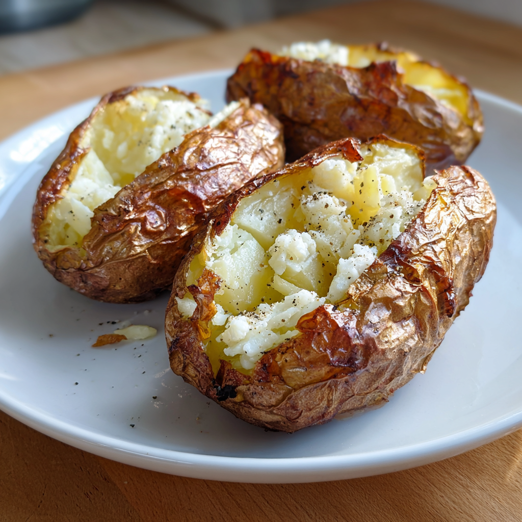 Air Fryer Baked Potato Recipes for Perfectly Crispy Skin