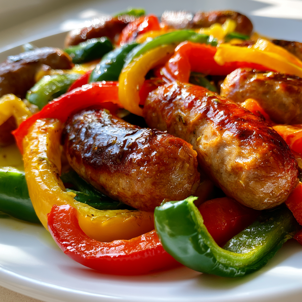 Air Fryer Sausage and Peppers: Perfect 25-Minute Dinner Recipe