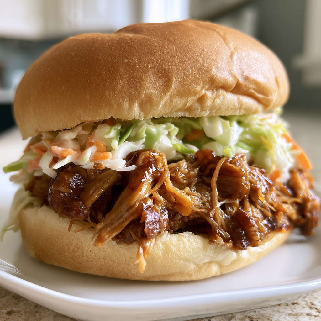 BBQ Pulled Pork Sandwiches with Coleslaw: The Perfect 5-Hour Recipe