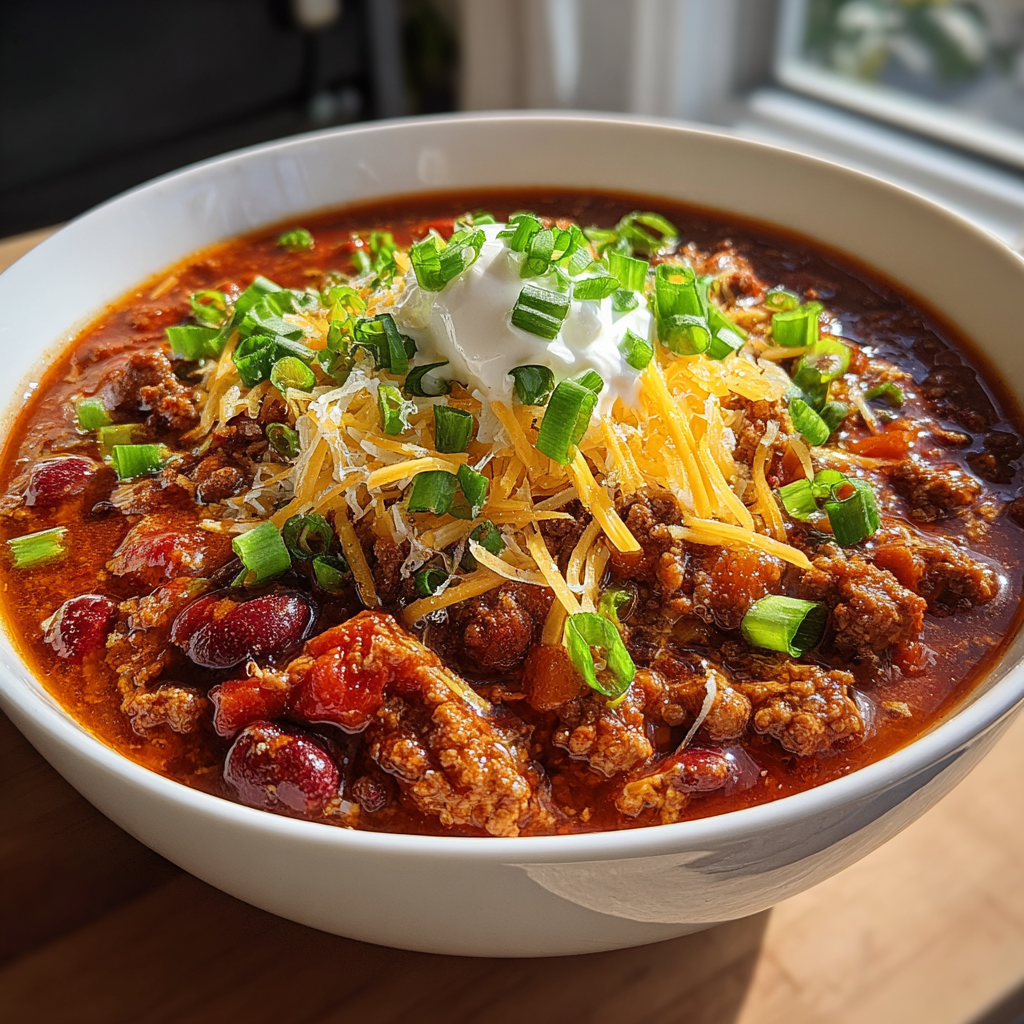 Beef Chili: Irresistible Flavor in Just 40 Minutes of Cooking