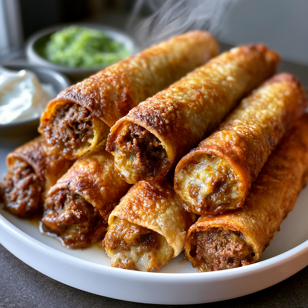 Beef Taquitos: Perfectly Crispy Appetizer in 30 Minutes