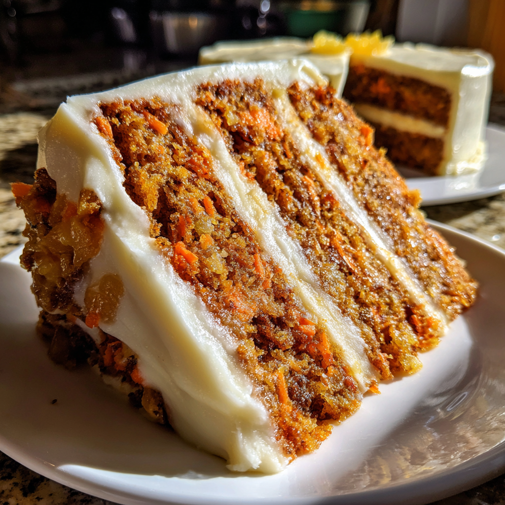 Carrot Cake: The Perfect Moist Recipe with Cream Cheese Frosting