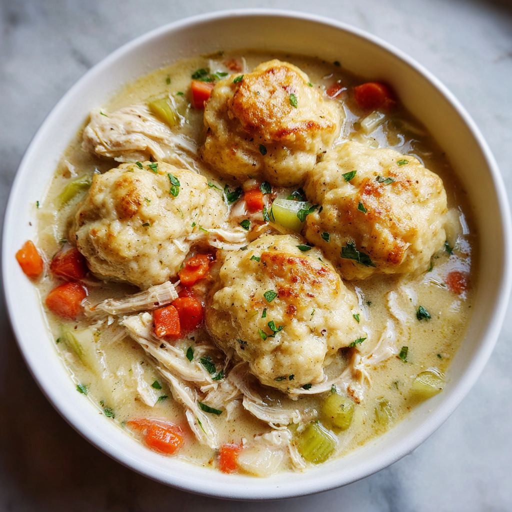 Chicken and Dumplings: The Perfect Comfort Food for 55 Minutes