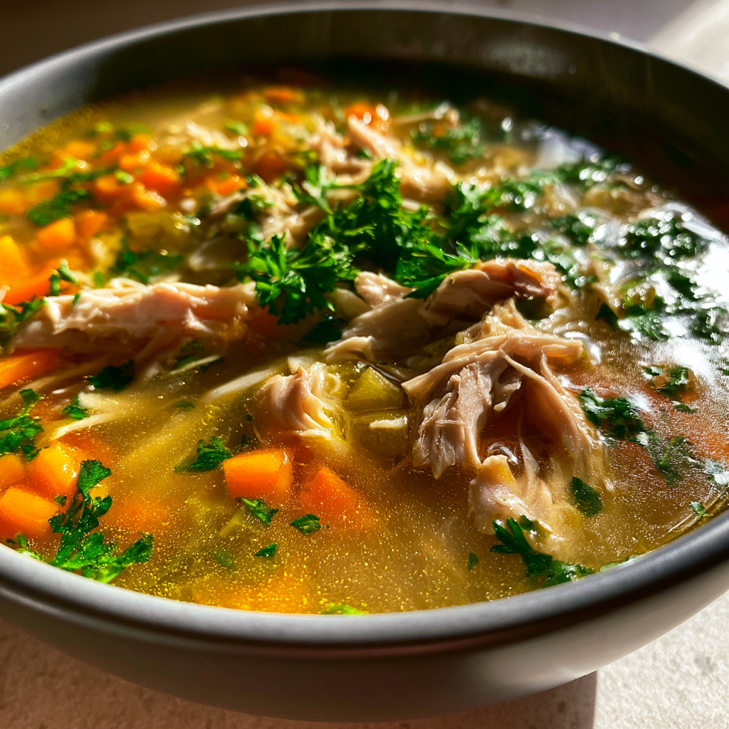 Chicken Soup: Perfect Comfort in 15 Minutes of Prep Time