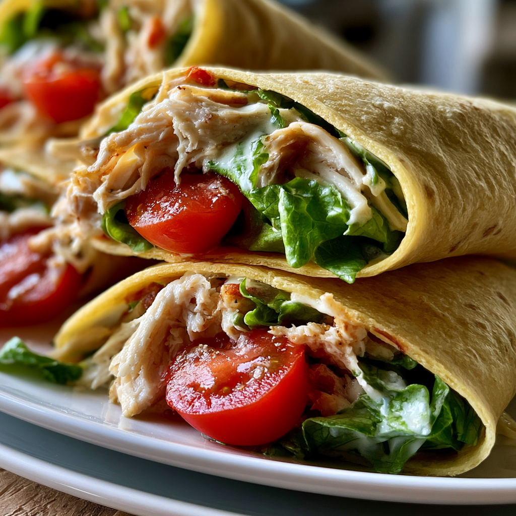 Chicken wrap: Irresistible Quick Recipe for 30-Minute Meals
