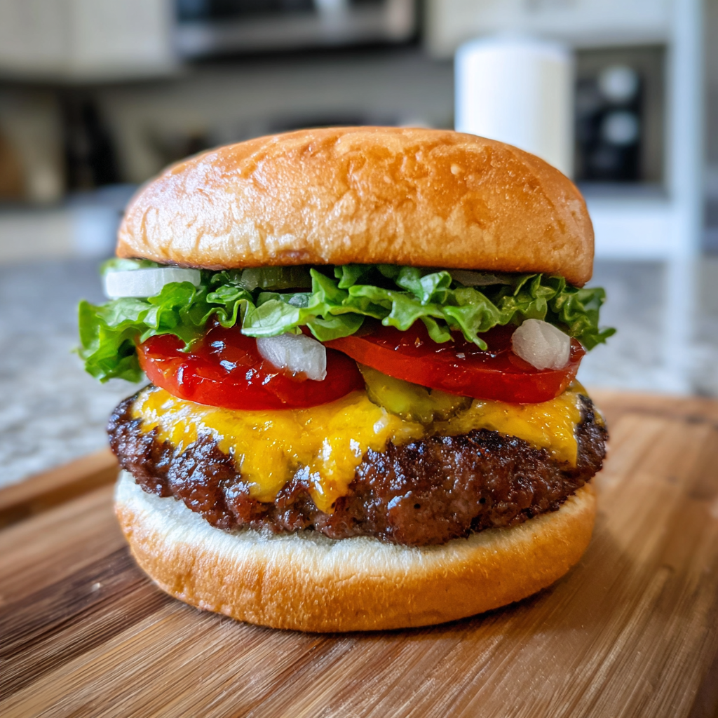 Classic American Cheeseburger: The Perfect 20-Minute Recipe