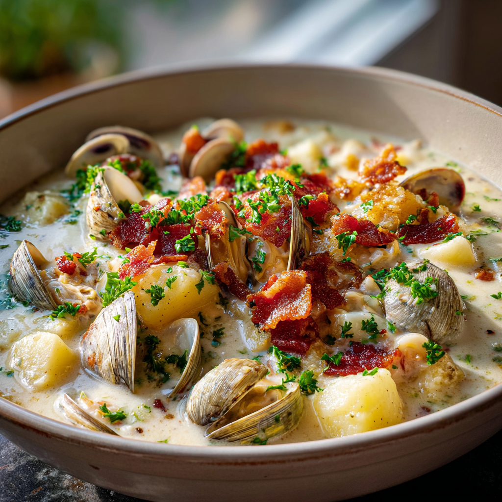 New England Clam Chowder: The Perfect 30-Minute Comfort Dish