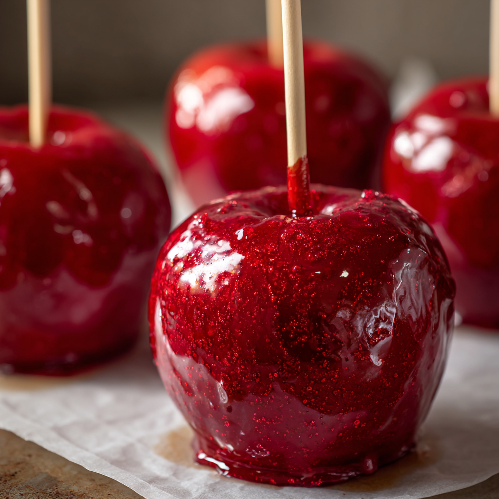 quick desserts easy for Irresistible Candy Apples in 30 Minutes