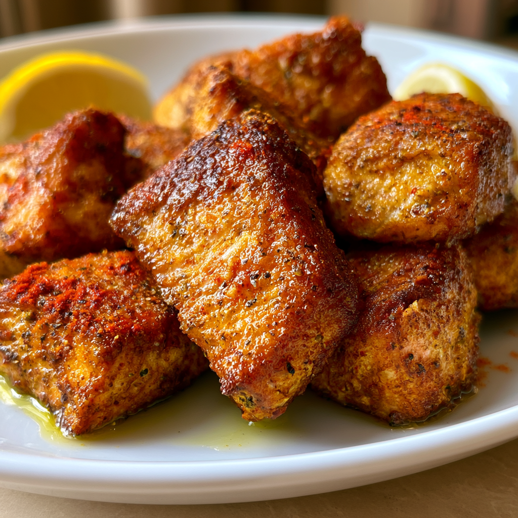 Salmon bites air fryer: Perfectly Crispy Appetizer in 15 Minutes