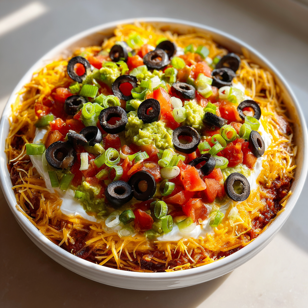 Seven Layer Dip: The Perfect Party Recipe in Just 10 Minutes