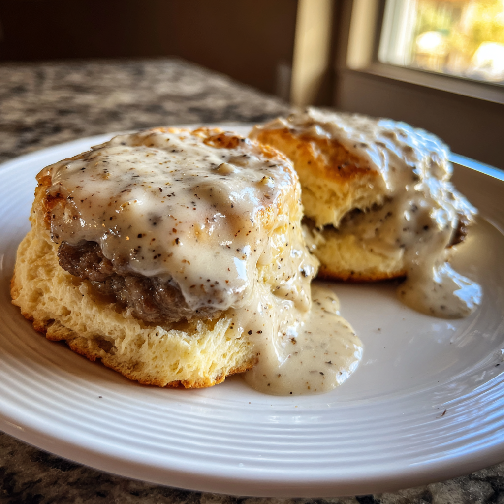 Southern Biscuits and Gravy with 5 Foolproof Tips for Success