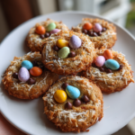 birds nest easter cookies
