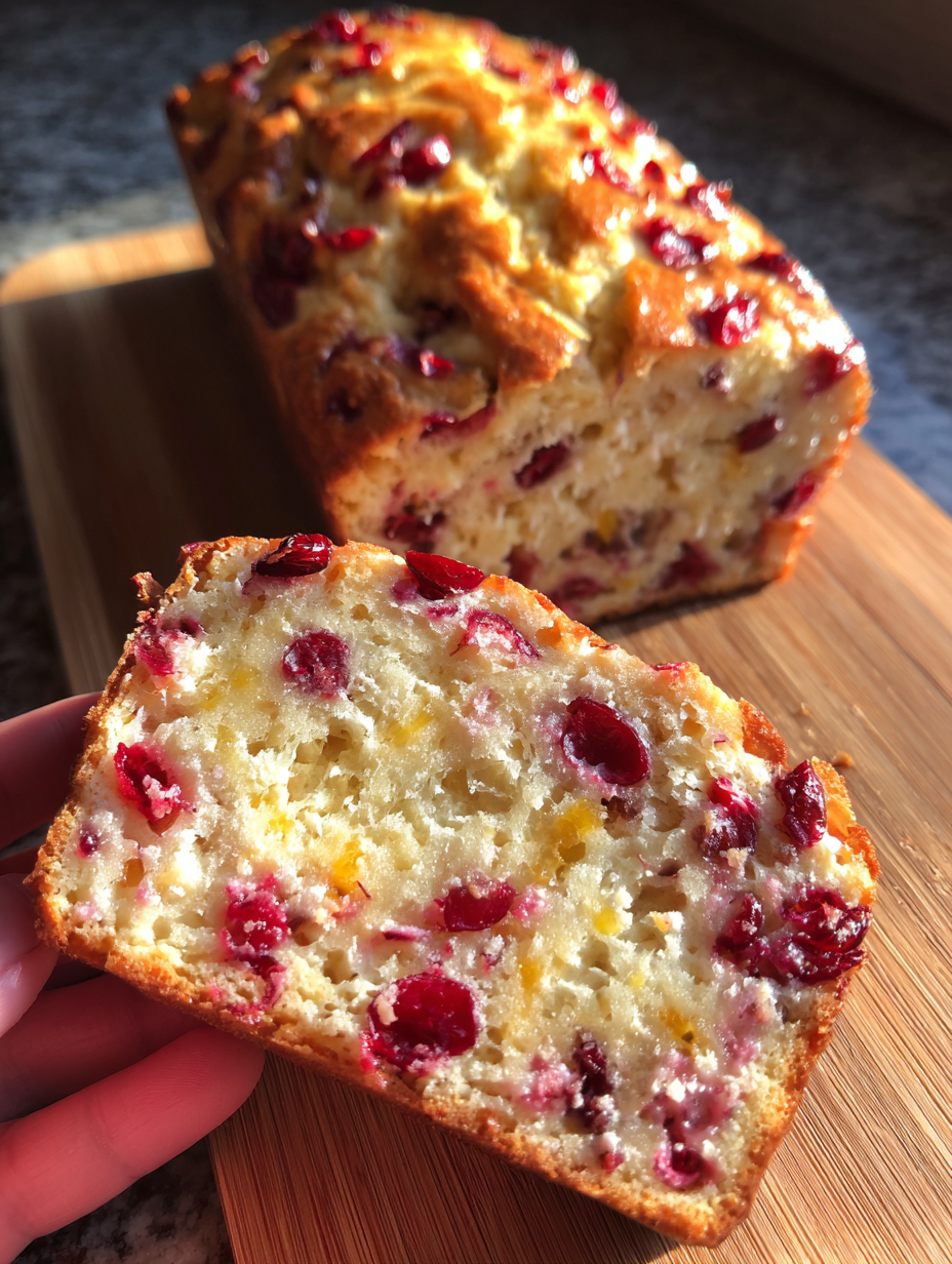 CRANBERRY ORANGE BREAD