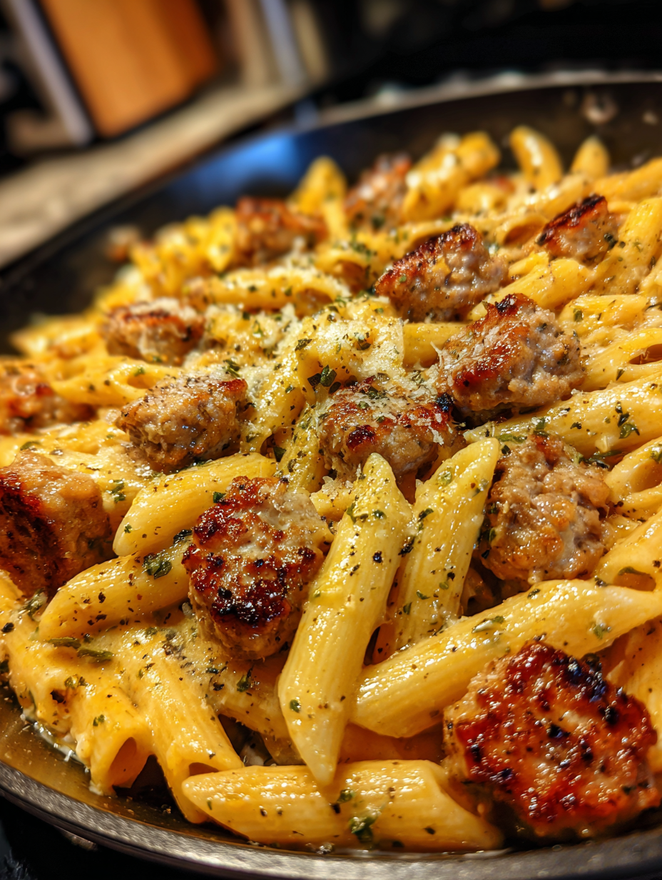 Creamiest Italian Sausage Pasta Ever