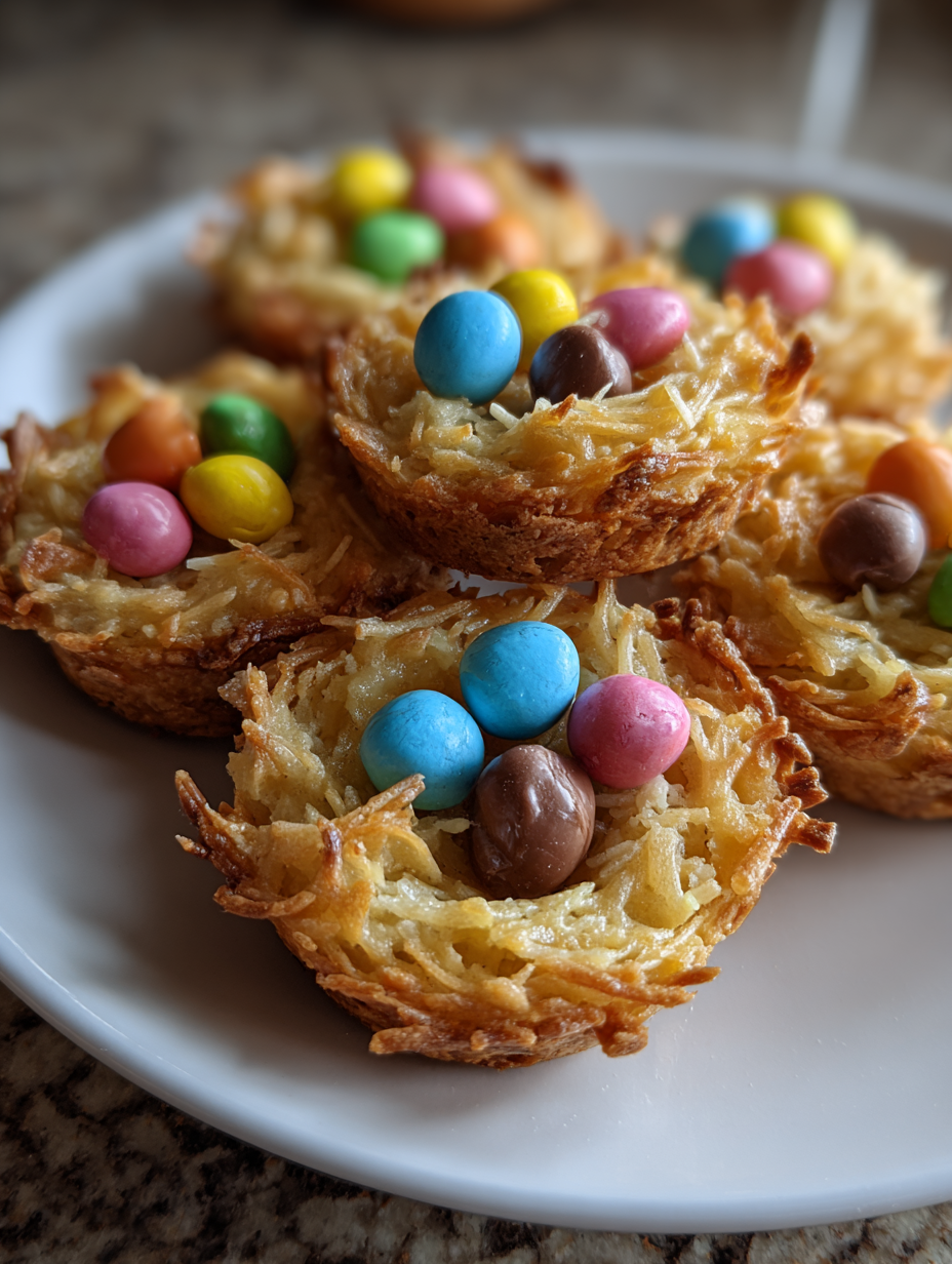 easter cookies nest