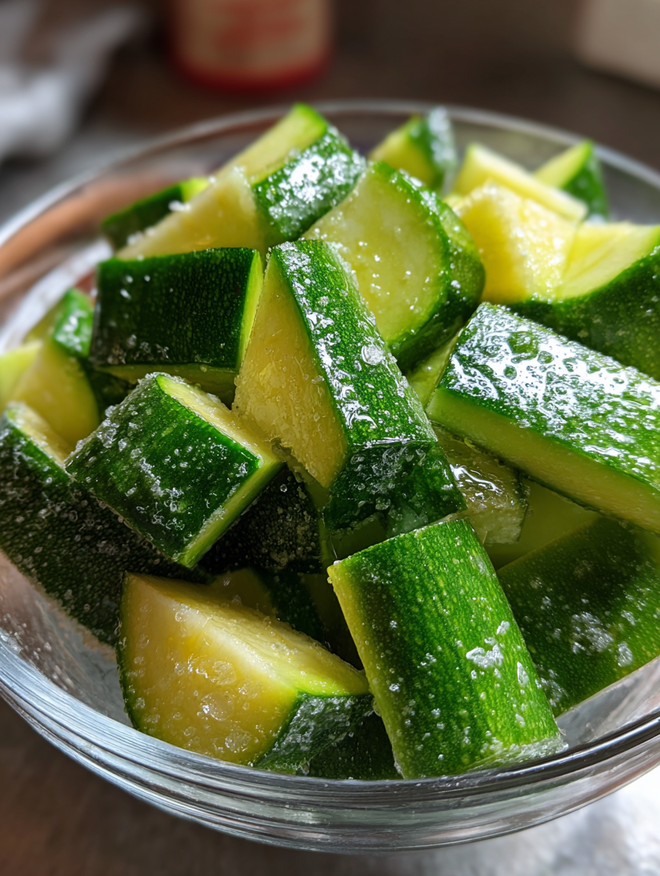 freezing zucchini: the simple method for perfect preservation
