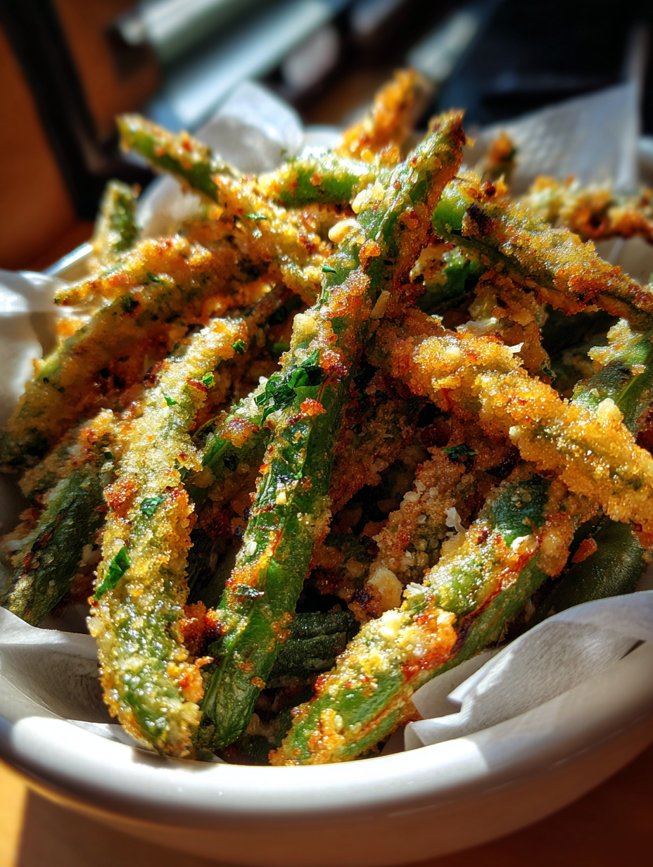 FRIED GREEN BEANS