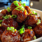 slow cooker honey garlic meatballs