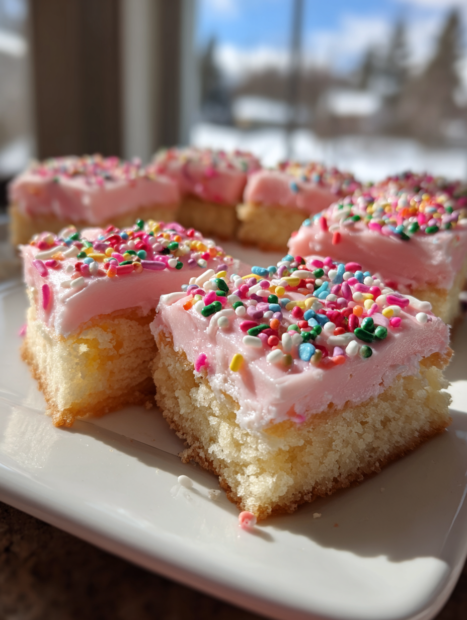 VALENTINE’S DAY FROSTED sUGAR COOKIE BARS: Easy and Delicious Treats