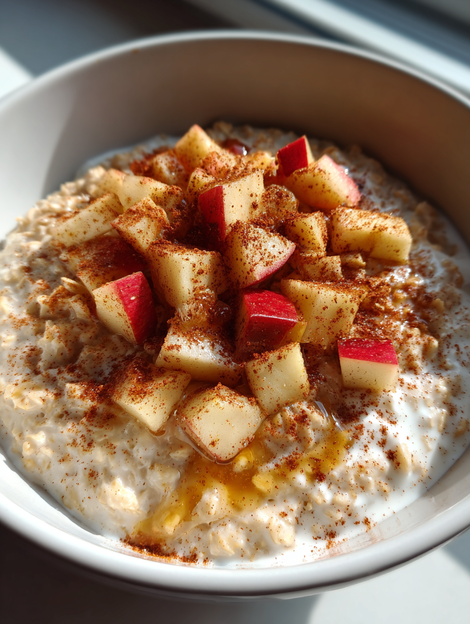 Apple Cinnamon Overnight Oats: A Deliciously Easy Breakfast Delight