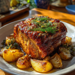 Apple and Fennel Roasted Pork: A Deliciously Savory Delight