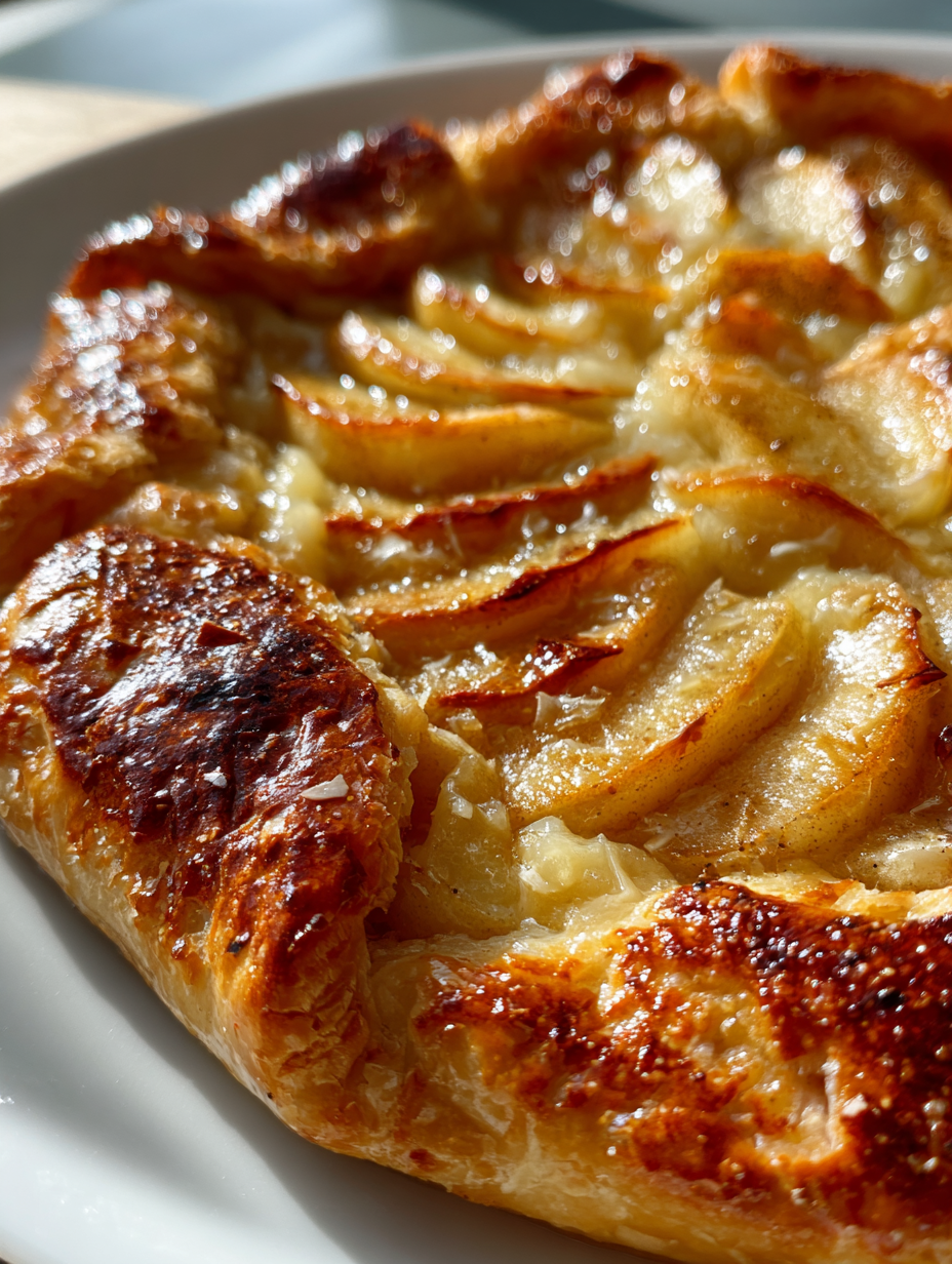 Apple Galette with Almond Cream: A Delicious Rustic Dessert Recipe