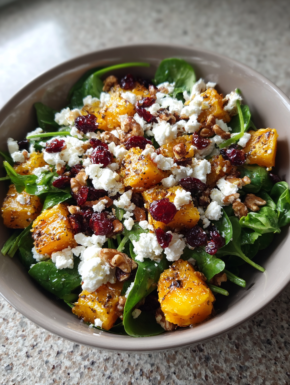 Autumn Harvest Salad with Roasted Squash: A Delicious Fall Delight