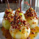 Baked Pears with Honey and Pecans: A Delicious Dessert Delight