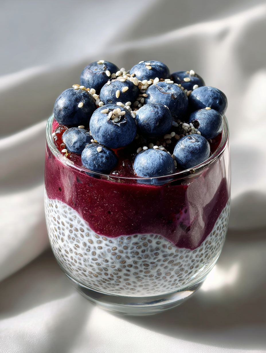 Blueberry Chia Seed Pudding: A Delicious and Healthy Breakfast Option