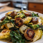 Cabbage and Sausage Sheet Pan Bake: Easy One-Pan Comfort Meal