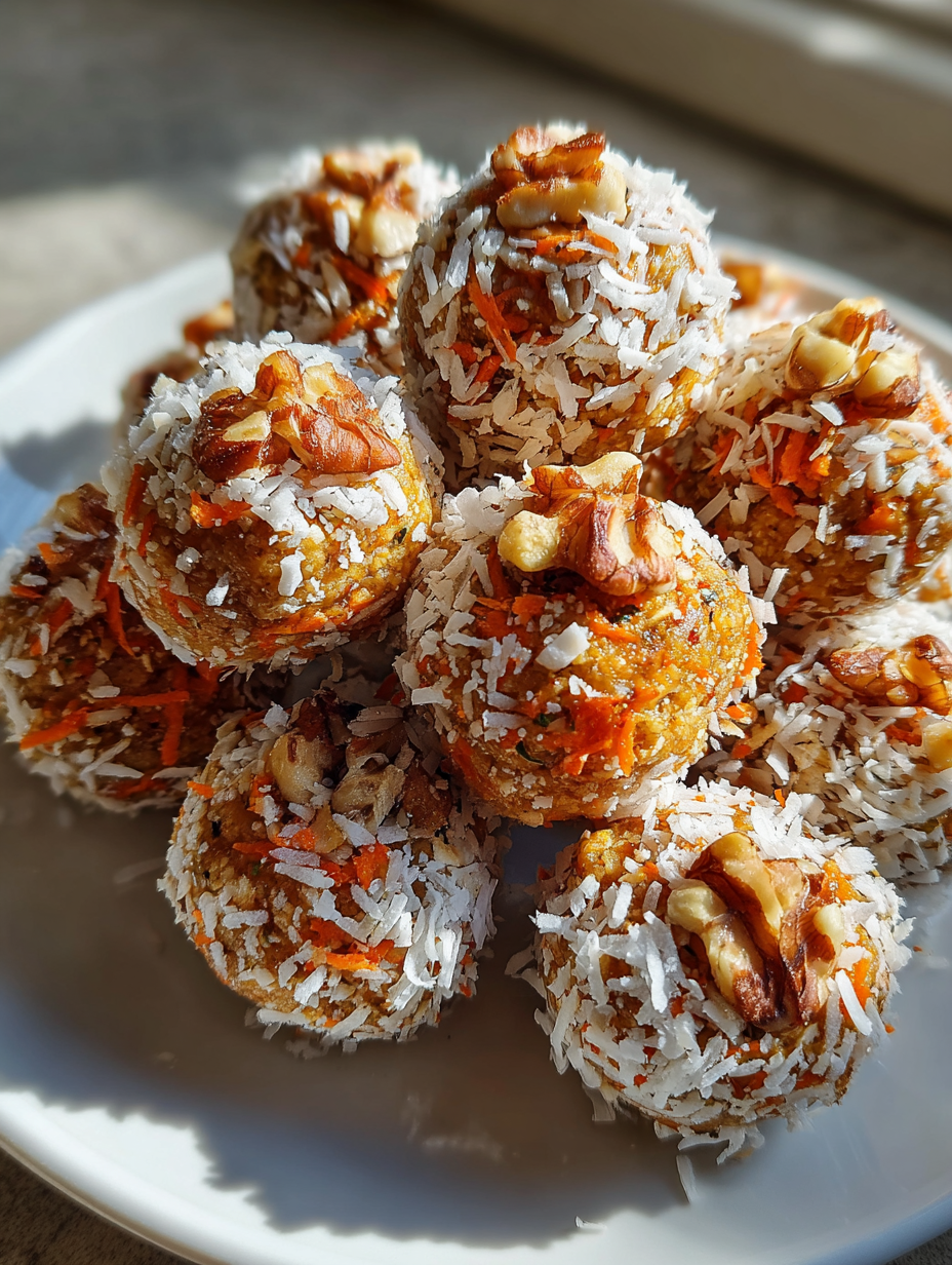 Carrot Cake Energy Bites: Deliciously Simple Snack for Anytime